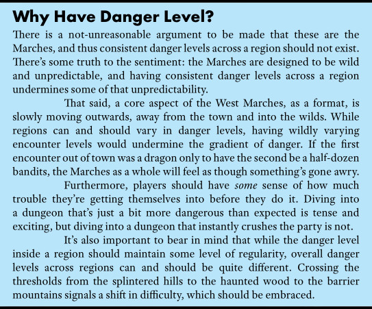 Why Have Danger Level?